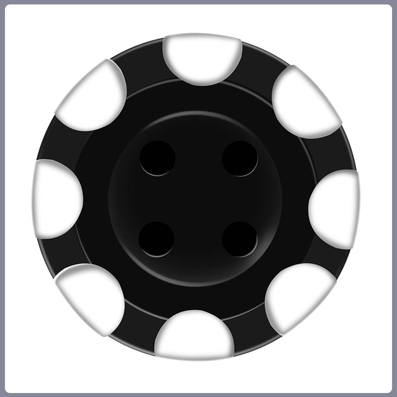 Professional ball black