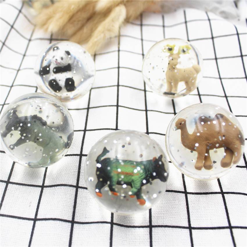 4 different animal balls