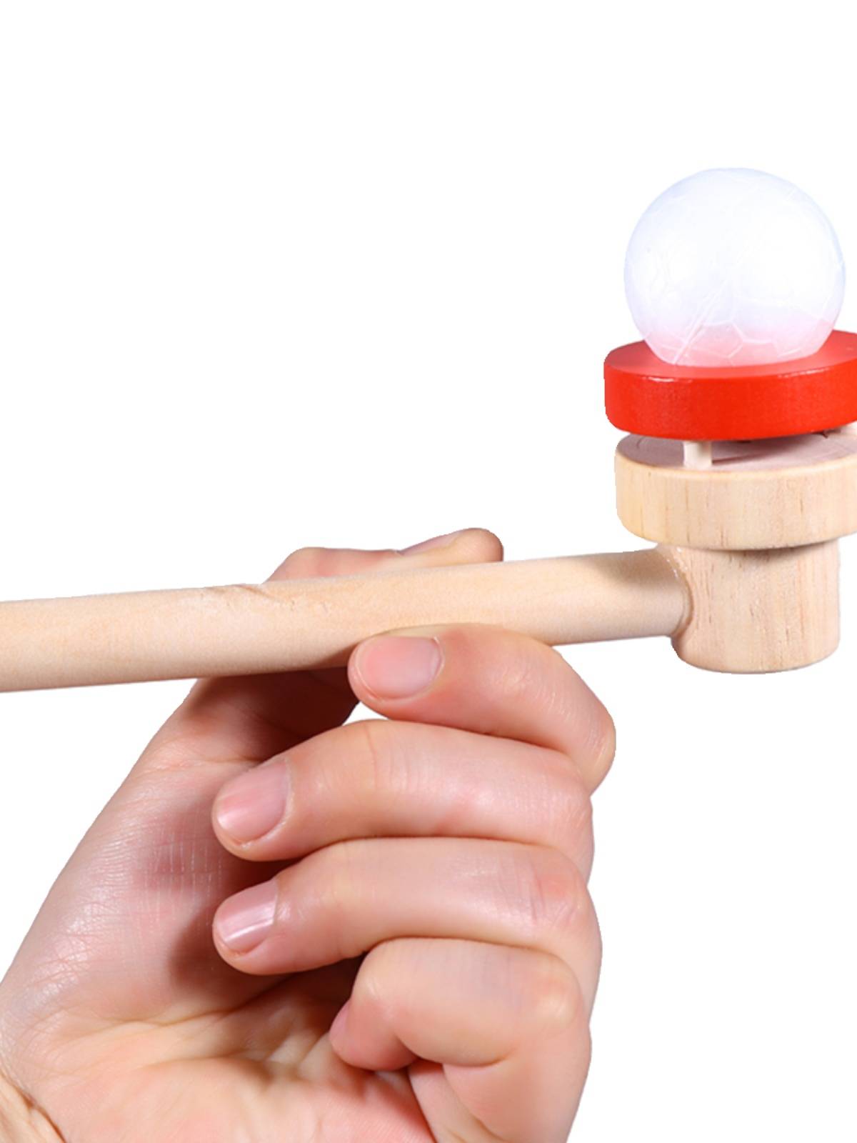 Lung live volume gas training device blowing ball game suspended ball exercise oral muscle sensor system practice children training
