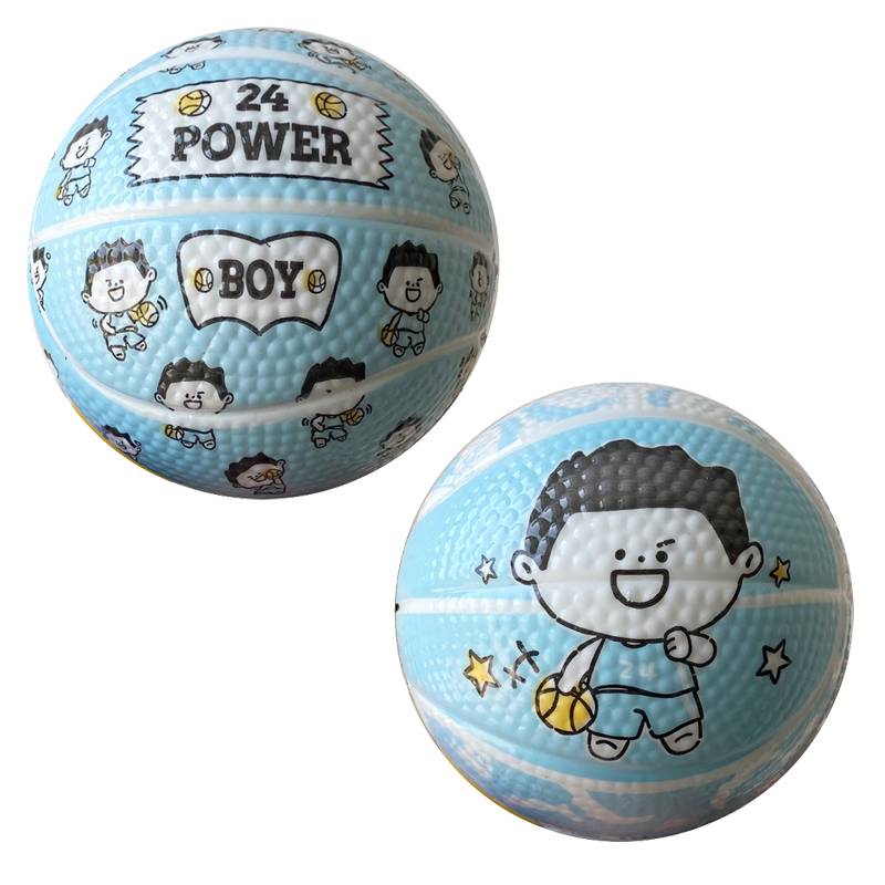 9cm solid children haha ball environmental protection PU material high elastic soft shooting ball children sports exercise small ball