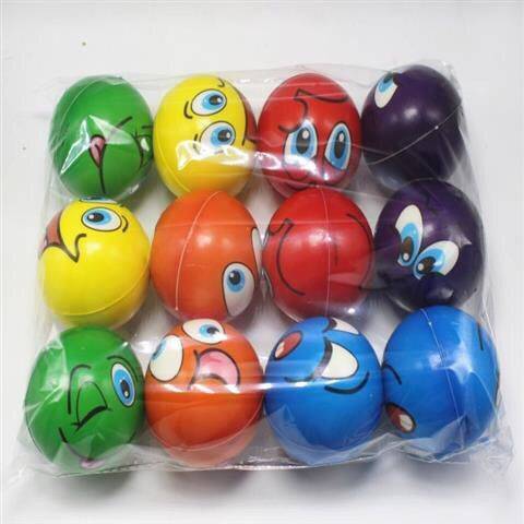 6 color emoticons 12