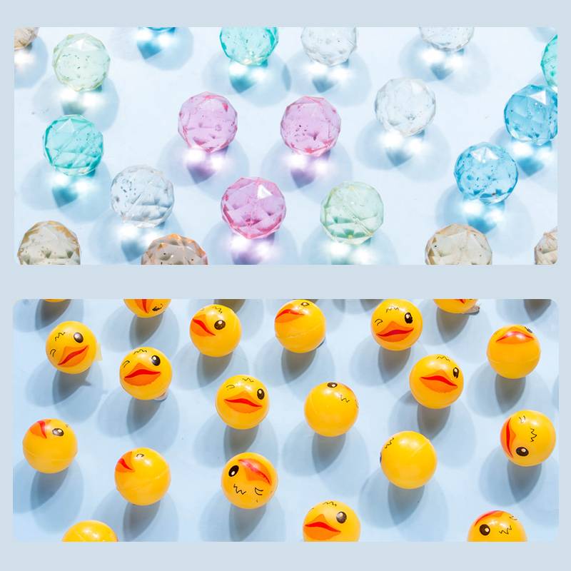 5 bright diamonds+5 yellow ducks