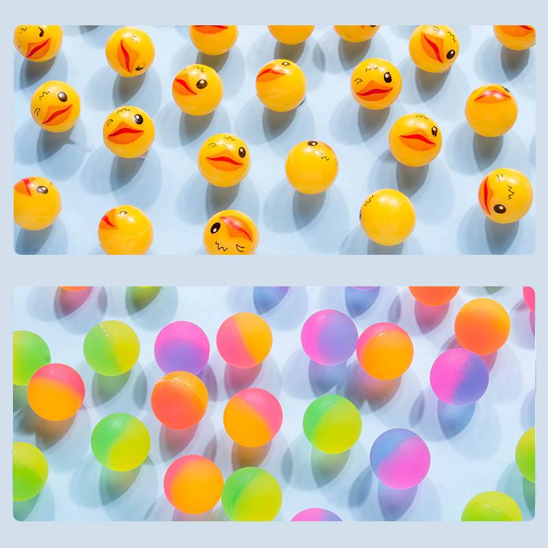 5 yellow ducks+5 two -color matte