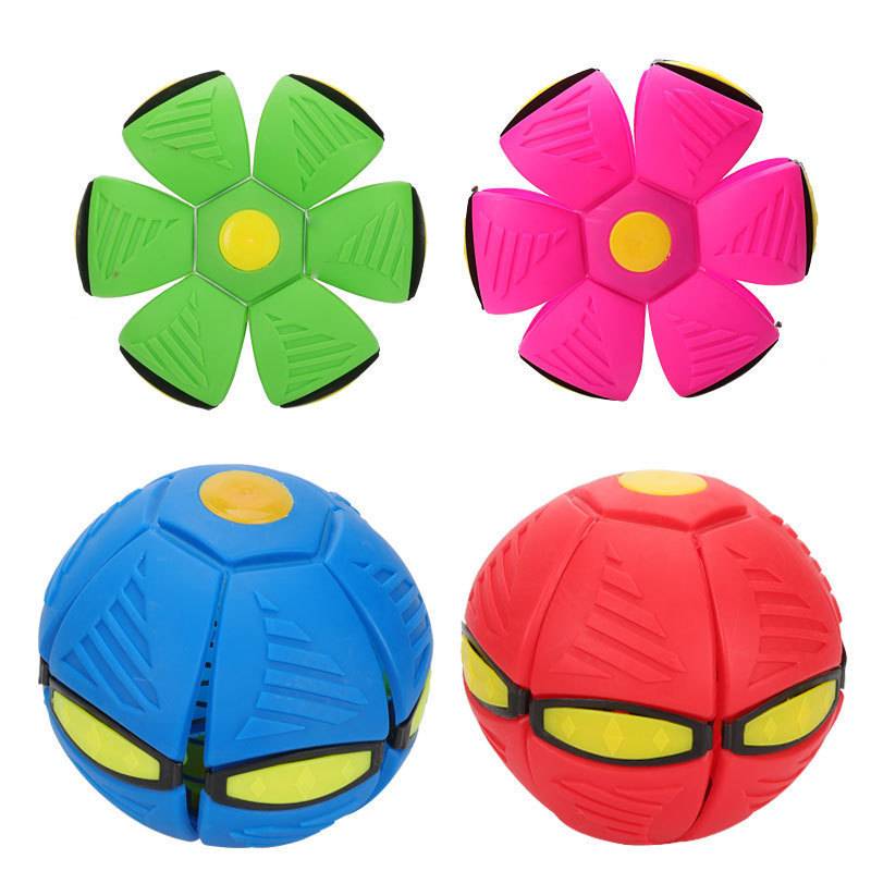 Plastic step stepping on flying ball ball foot stepping light bombs jumping ball Children's outdoor beneficiary toy bouncing ball upgraded version exercise