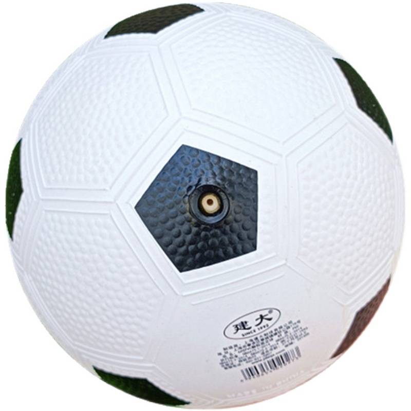 Children build a big football inflatable blue ball elasticity thickened baby and kindergarten small leather ball outdoor babies to shoot toys