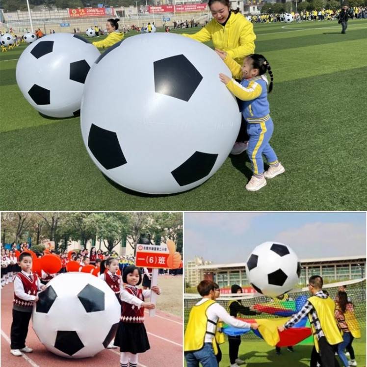 Bannaming beach ball large volleyball football outdoor event games game props game props water leather ball thickened