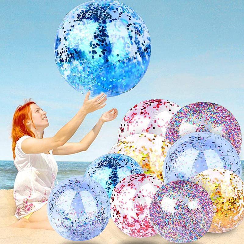 Transparent sequins are 100cm after inflating