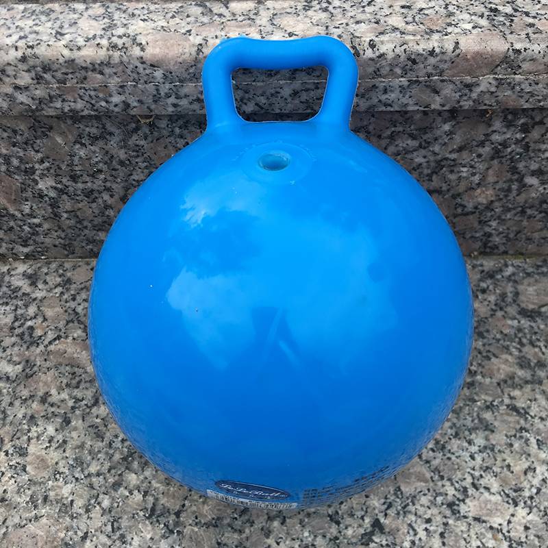 Kindergarten puzzle dancing handle shakes the ball children grabbing practice small leather ball children's babies inflatable elasticity