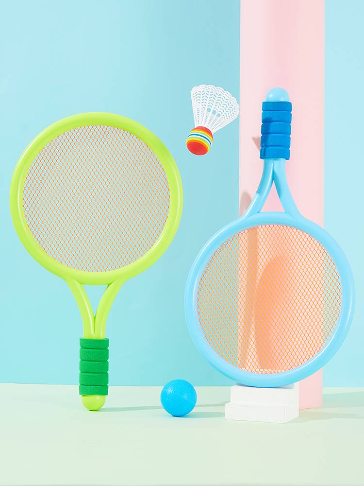 Children's badminton racket kindergarten sports tennis parent-child interaction 2-3 years old 4 baby indoor tennis toy gift