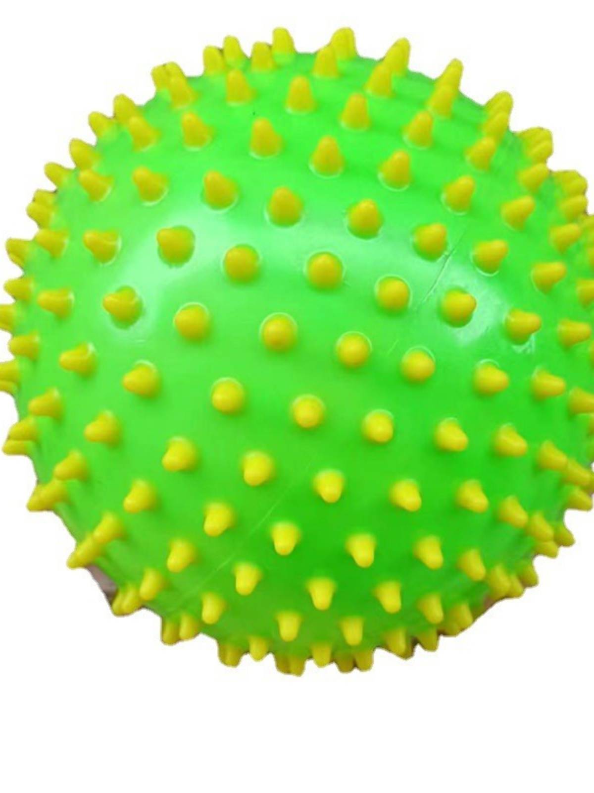 Children's 6 -inch double -color sense training massage ball inflatable haha ball colorful little hedgehog shooting toys