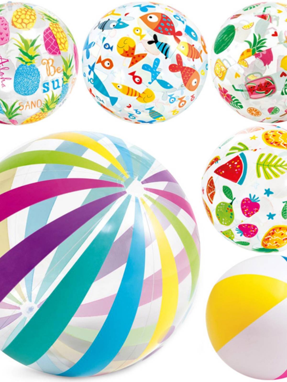 Genuine Intex inflatable beach ball children's play water toy ball adult water swimming pool water golca ball