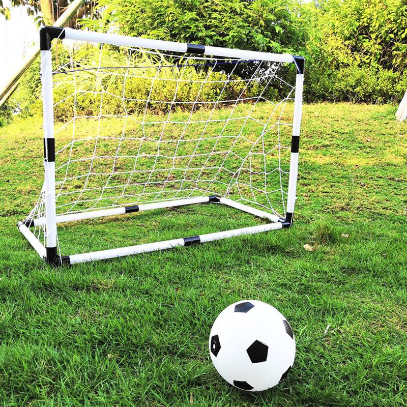 Folding football goal children's kick football toys simple Portable dragon goal rack kindergarten outdoor sports early education parent -child