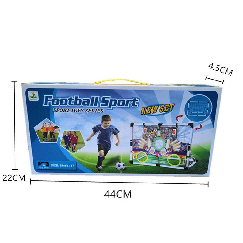 Folding football goal children's kick football toys simple Portable dragon goal rack kindergarten outdoor sports early education parent -child