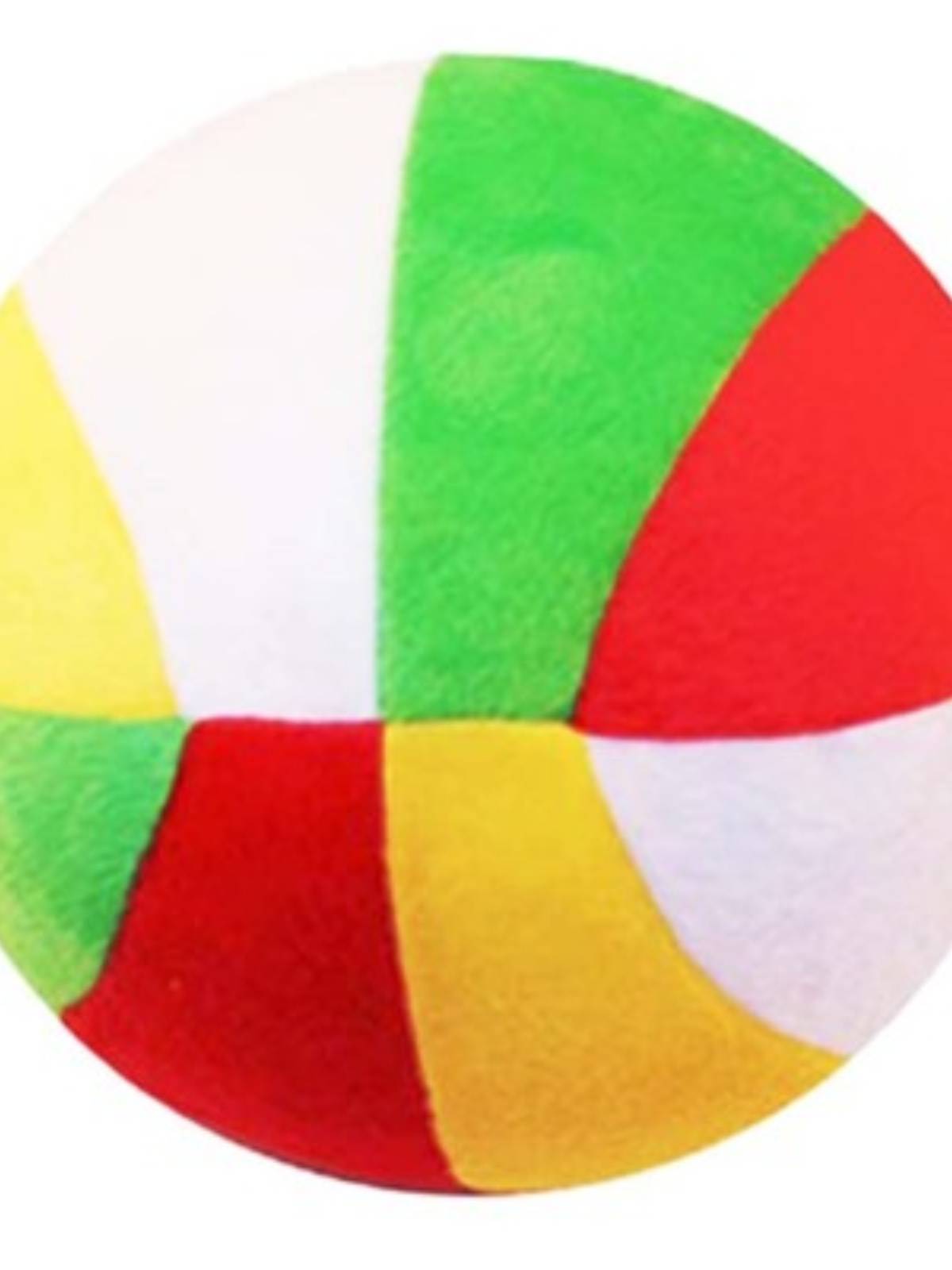 Children's environmentally friendly oversized hand grabbing the cloth ball, the garden baby bell leather football toys mute ball