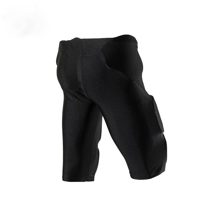 Cross -border anti -collision rugby pants male music hockey football guard tight training pants ice hockey ski leg sports pants