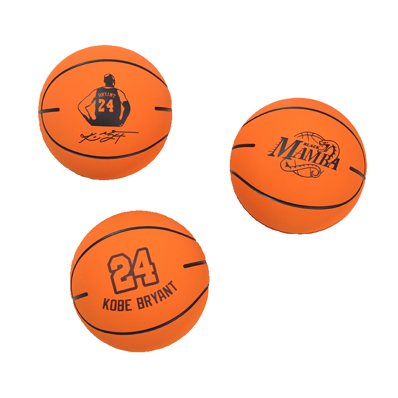 Rubber small basketball mini elastic ball Cobbi.