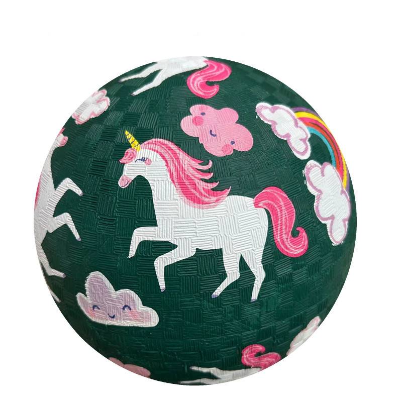 American Crocodile Valley Baby Cartoon Skin Polo Grabbing Children's Rubber Ball Baby Toys 7 -inch Toys Skin