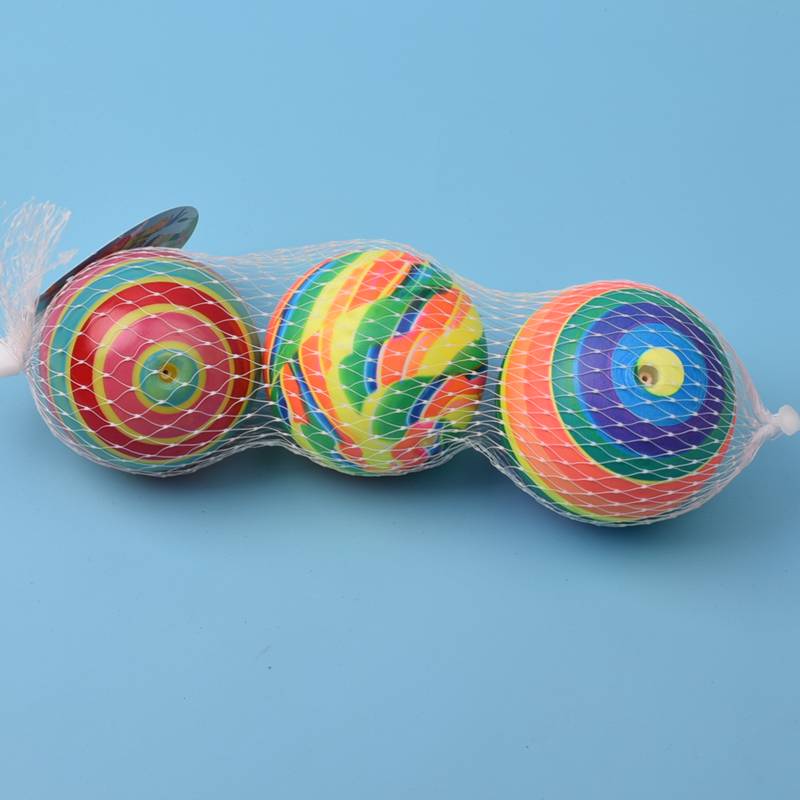 3 colorful balls 7 cm