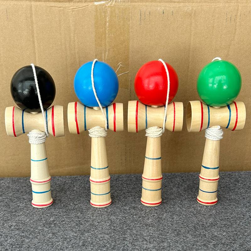 Japanese novice sword jade entry Kendama skills ball skills ball professional competition traditional game wooden ball toys
