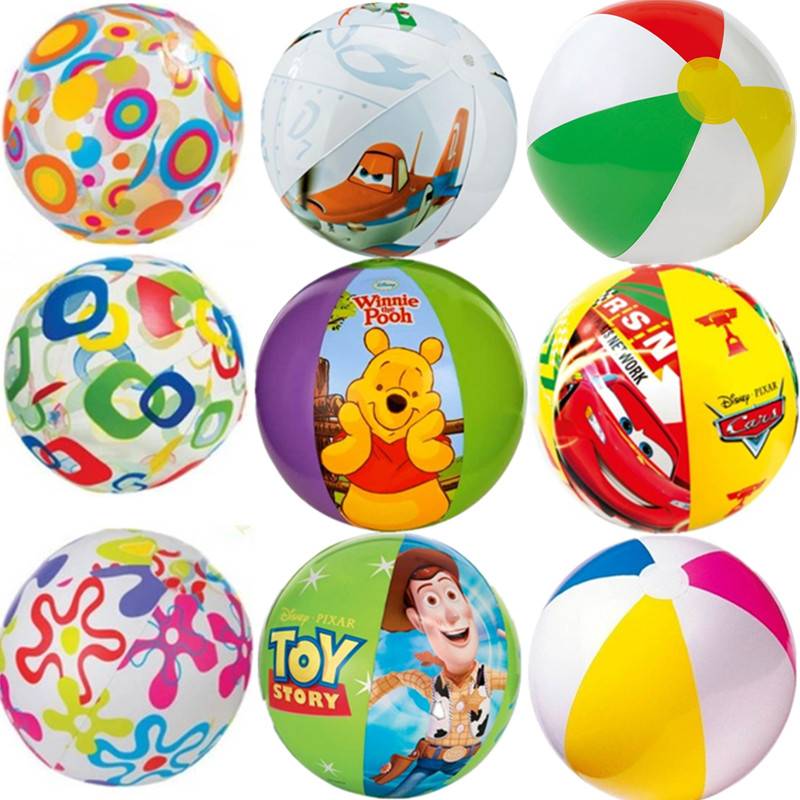 INTEX genuine beach ball play water ball children's swimming pool waterball lawn toy beach ball player ball ball