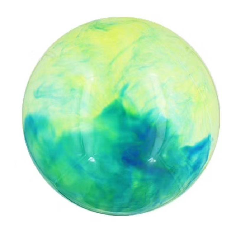 15 -inch 18 -inch glowing cloud color ball thickened elastic ball inflatable toy leather ball shooting ball entertainment water ball