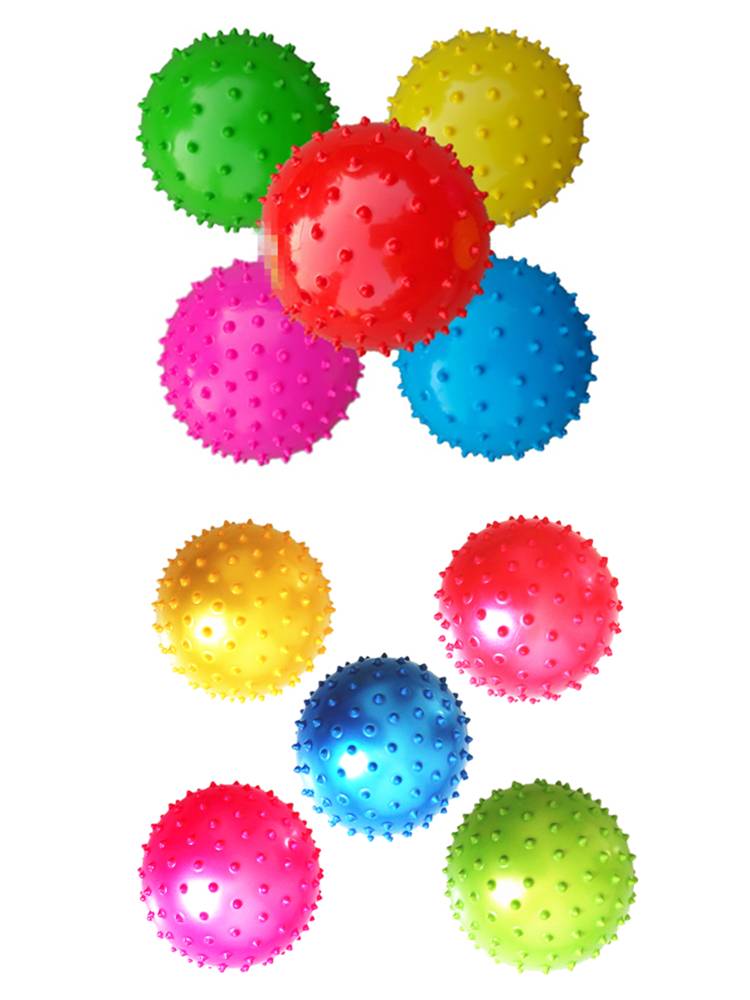 Massage ball assassin small leather ball shooting player grab the ball children's kindergarten dance dance small ball inflatable toy ball