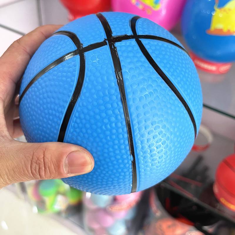 Children's PVC shooting small basketball football kindergarten baby physical fitness training small leather ball inflatable toy elastic ball