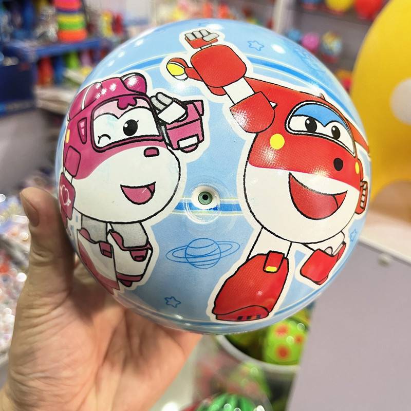 15 cm Flying Heroes Colorful Basketball Blue