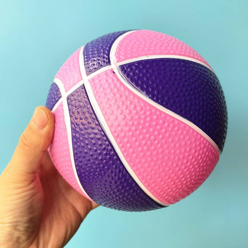 15 cm powder purple basketball