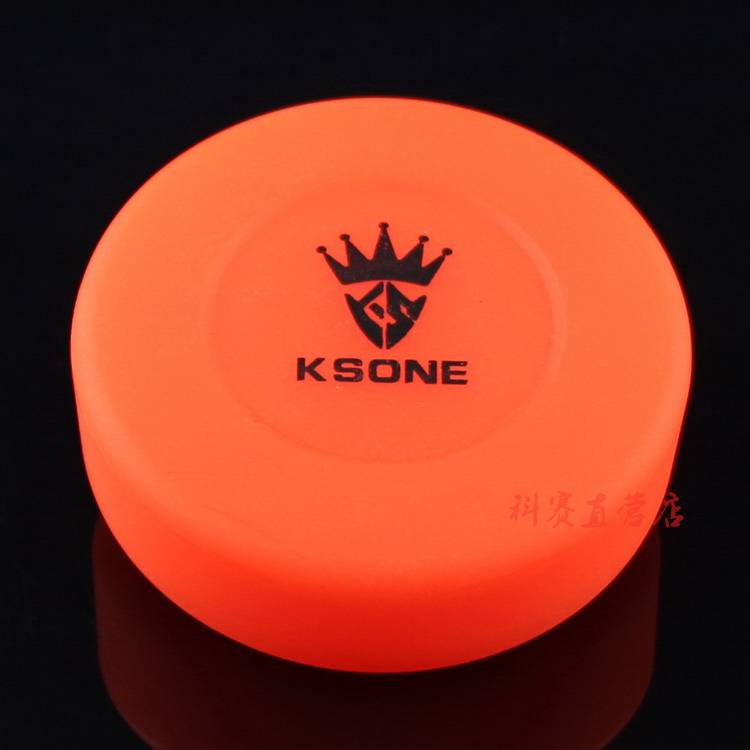 Orange red flat ball