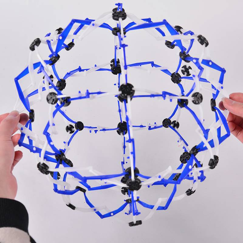 Children's magic telescopic ball kindergarten feel training equipment hand -grabbed ball shrinking playball flower ball throwing ball toys