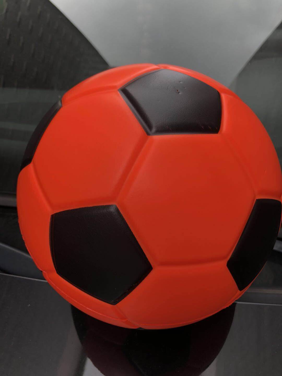 Nationwide 6 -inch PU sponge solid World Cup football children safely shooting leather ball home toys