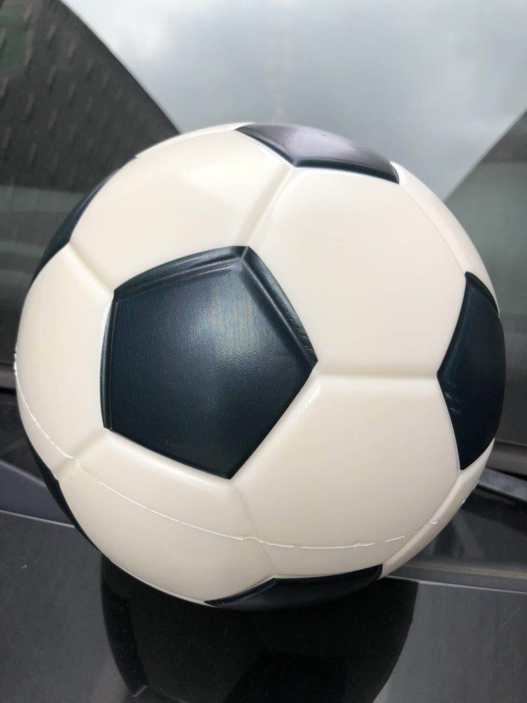 Nationwide 6 -inch PU sponge solid World Cup football children safely shooting leather ball home toys