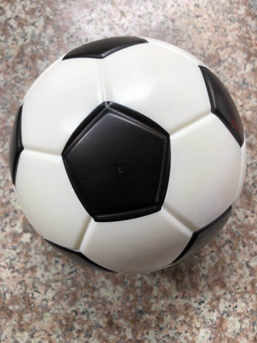 15 cm black and white football