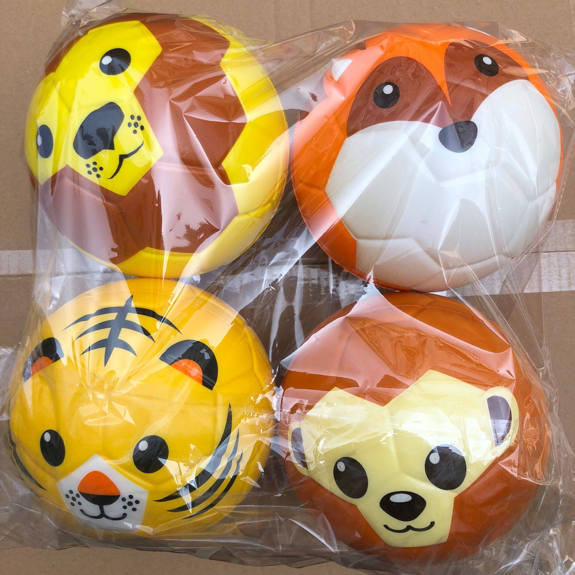 15 cm mixed football animal