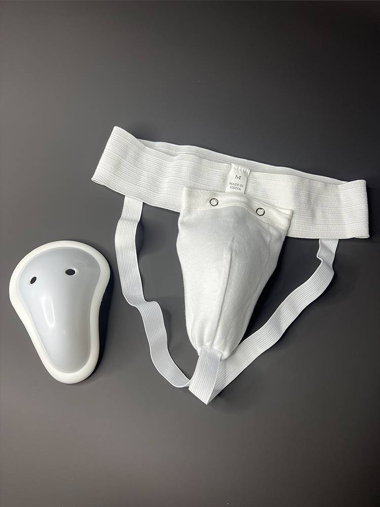 Boxing Sanda Taekwondo Battle Cross -handed Crossing Pants Crotch Bag Football Hockey Protective Body