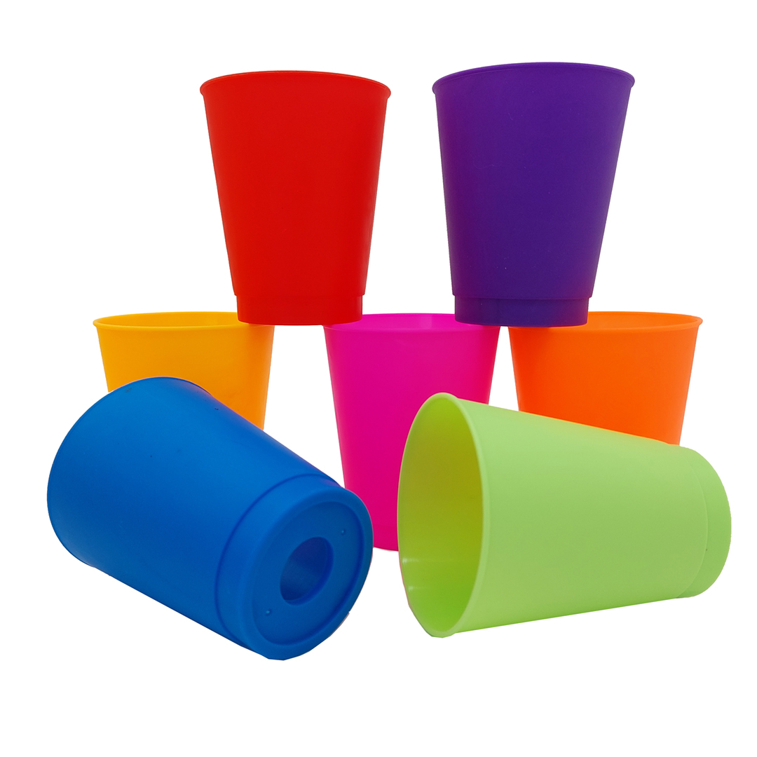Cup Dance Performance Dedicated Large Speed Cup Folding Pure Color Primary School Student Kindergarten Desktop Game Rhythm Cup
