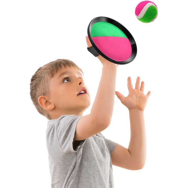 Sticky target ball racket sticky ball suction cup suction beach throw ball outdoor parent -child interactive entertainment children adult toy gift