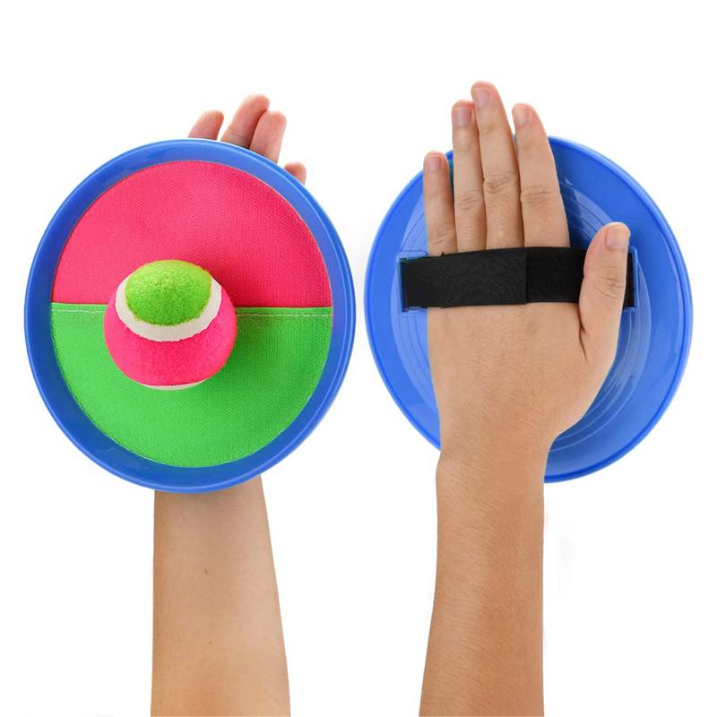 Sticky target ball racket sticky ball suction cup suction beach throw ball outdoor parent -child interactive entertainment children adult toy gift