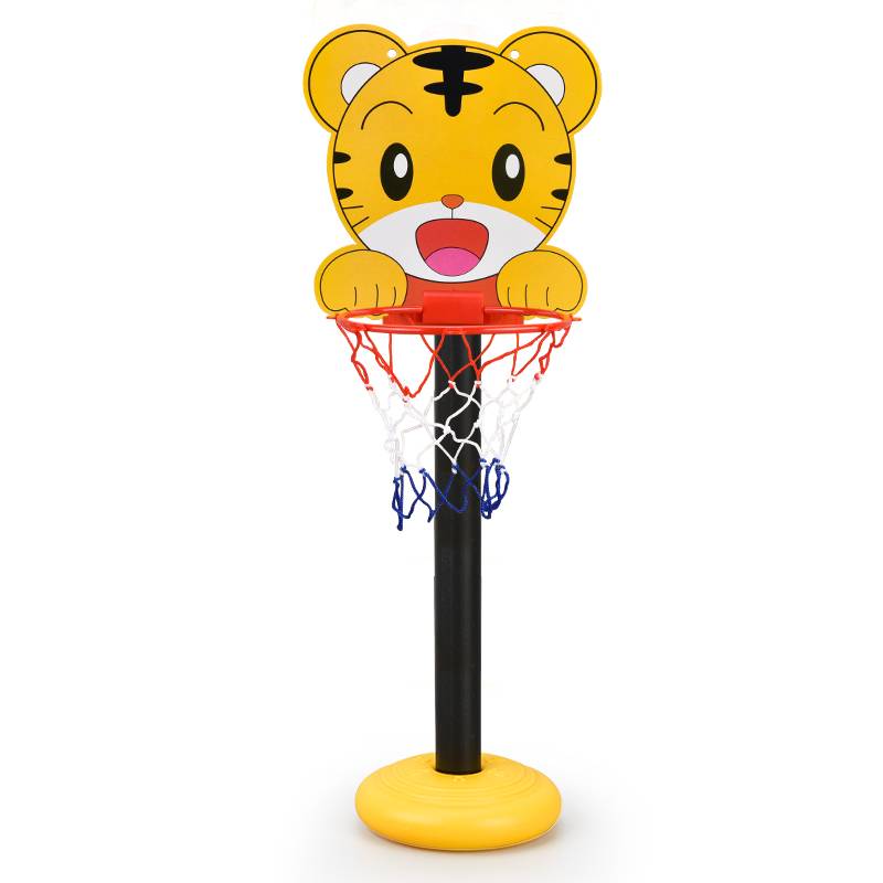 Children's basketball frame shooting rack room home mobile 1 baby 23 toy 6 -year -old kindergarten small basketball ball