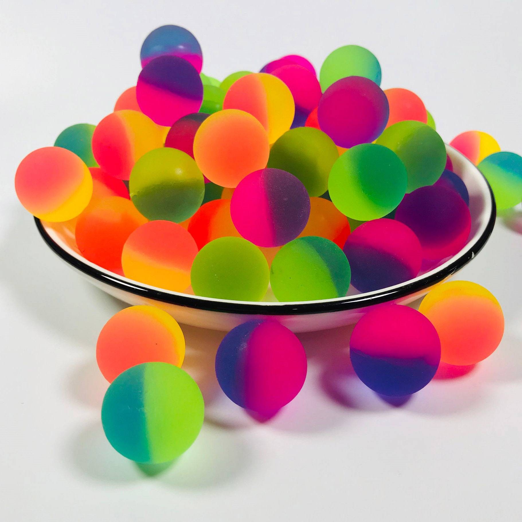 High-quality elastic ball 1-random color 25mm