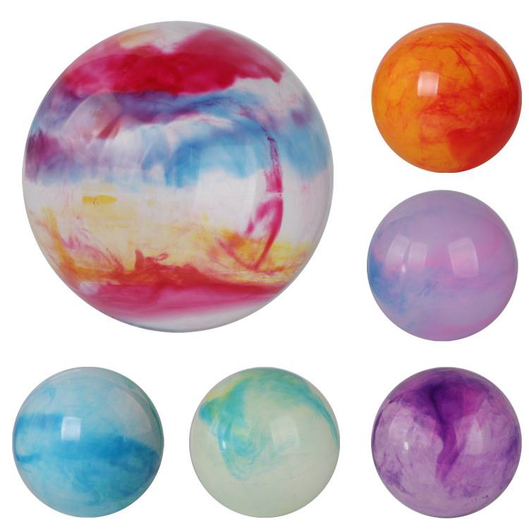 15 -inch 18 -inch cloud color ball children's inflatable toys shooting ball night market stalls supply children's ball color cloud ball