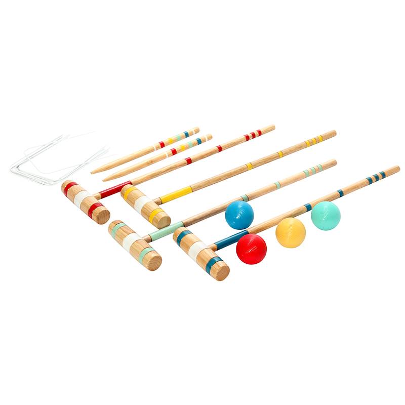 4 sets of hammer balls+hammer goals 9+2 target sticks 2