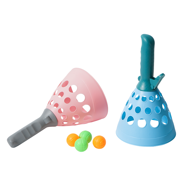 Children's double ejection throw ball parent -child interactive children outdoor elasticity pair ball puzzle funny baby toys