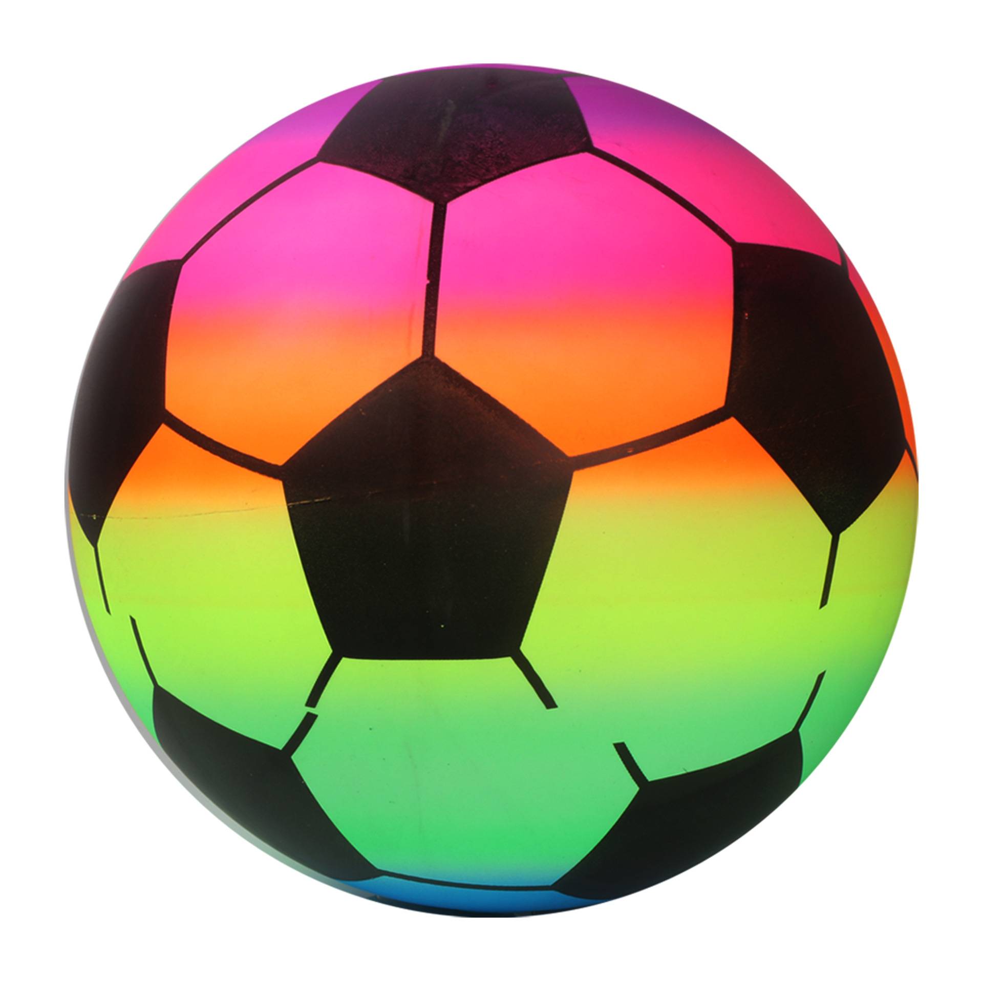 9 -inch printing rainbow football