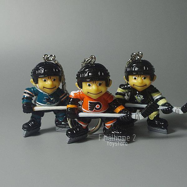 NHL Pittsburgh Penguin Shark Black Eagle Hockey Hockey Petasical Key Buckle Toys Doll Swiping