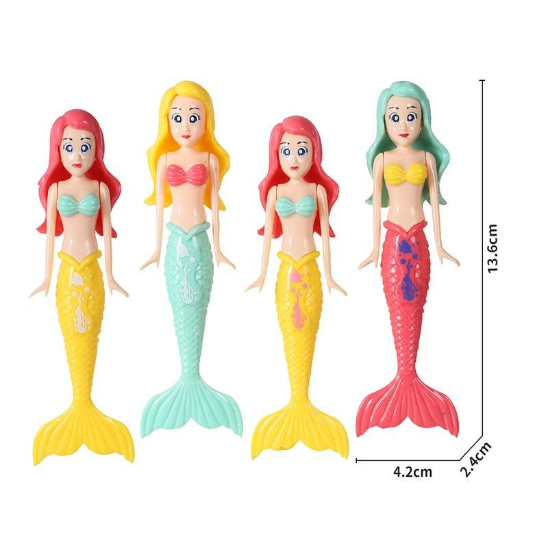 4 diving long hair mermaid 106g
