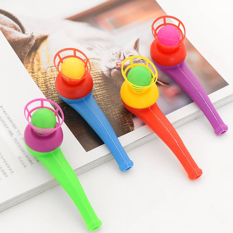 Children's toys suspended and blowing the ball 80s classic nostalgic toys blowing music magic suspended ball baby game