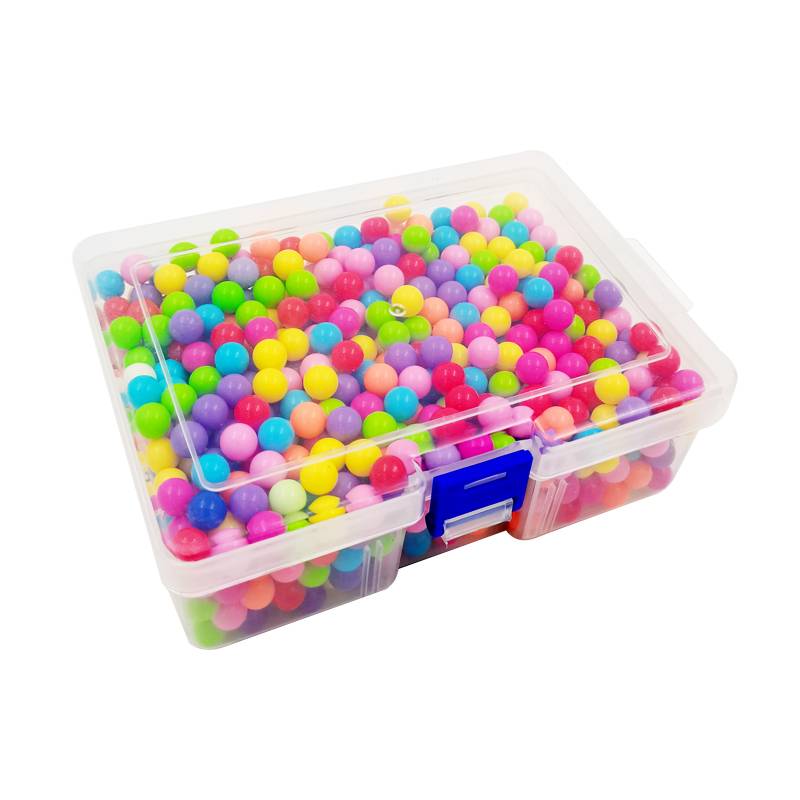Color Plastic solid ball 12mm orbit Barbar ball count probability ball dinosaur battle toys mathematics teaching aid