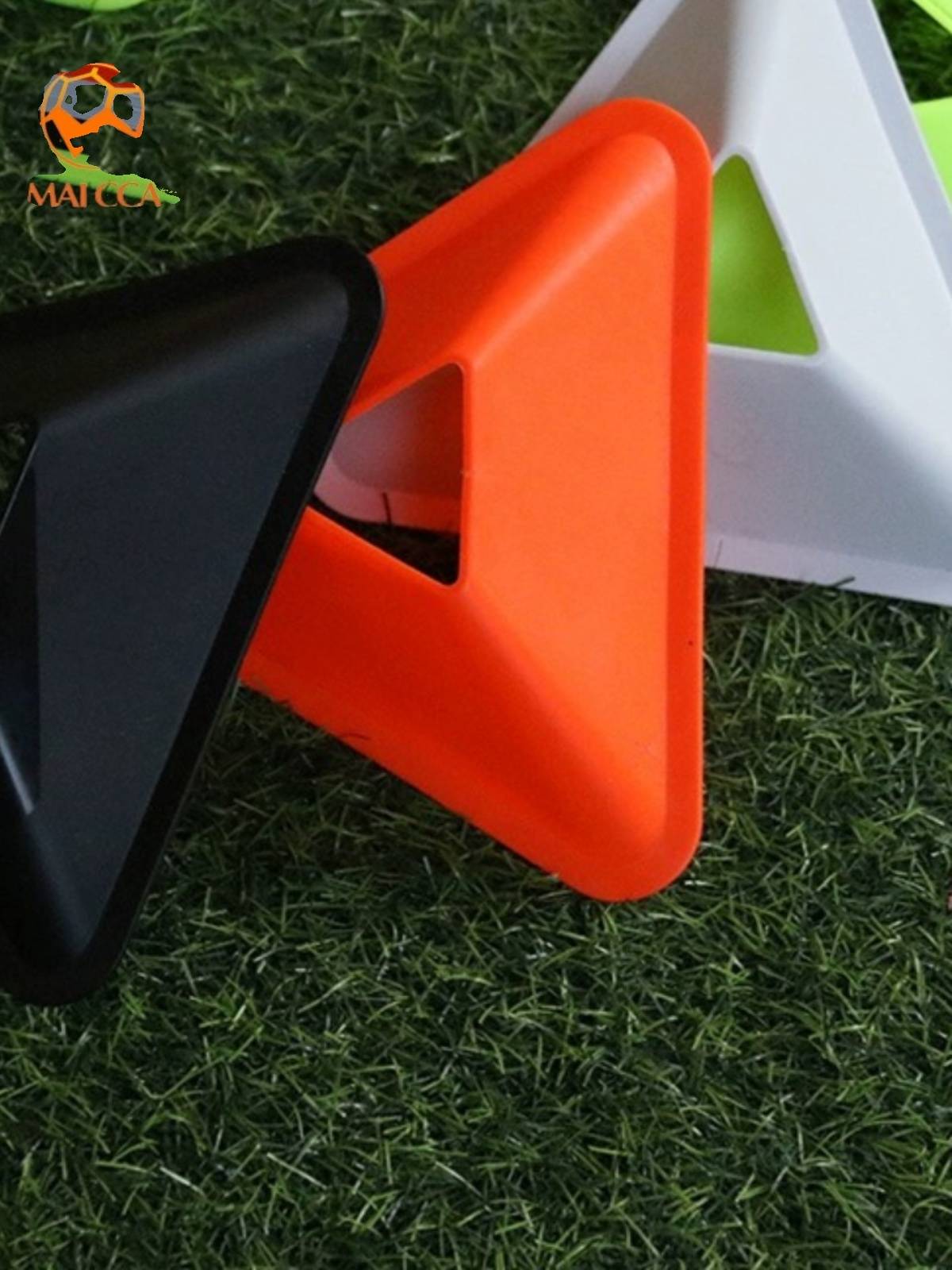 McCar Football Training Equipment Label Cube Found Star -shaped Triangle Bar obstacle Basketball Auxiliary Equipment